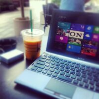 Starting the day with Win8