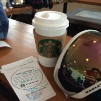 ちよっとラテ飲みに横手山山頂まで（笑）