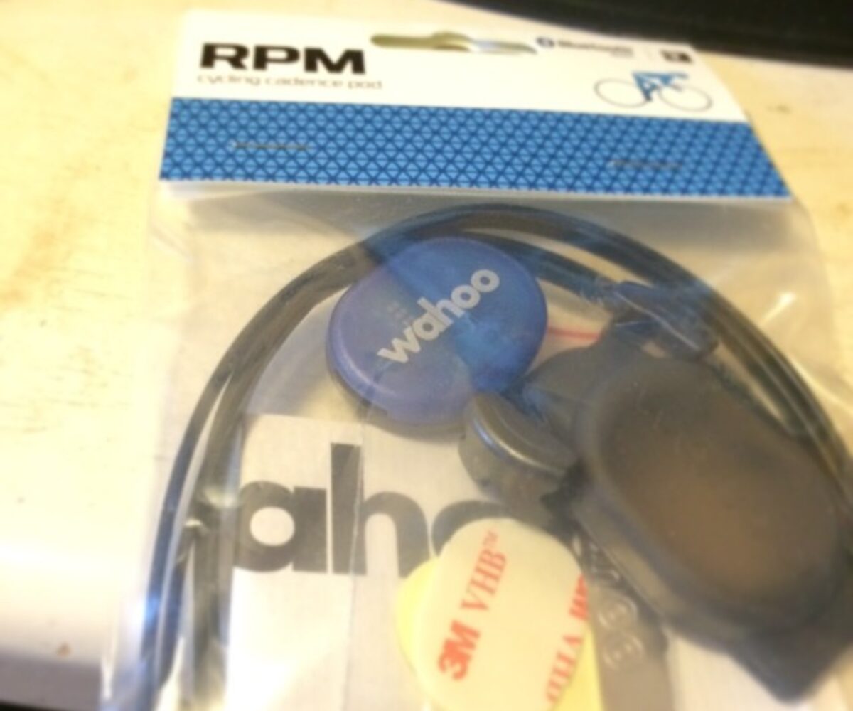 Magnetless cadence sensor!